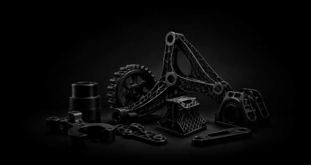 Precision 3D printed lattice component — Kolton Kraft